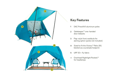NEMO Switch 2P 3-Season Tent Camping Atoll/Oasis NEW $300 | eBay