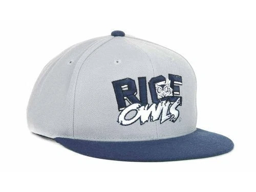 Rice University Rice Owls TOW NCAA Quake Gray 2Tone Snapback Cap Hat  - Image 3 of 4