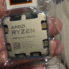 AMD Ryzen 7 7800X3D 8-Core Socket AM5 Desktop CPU 4.2GHz 96MB L3