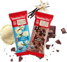 Organic Vegan Protein Bars - Gluten Soy Free, Paleo, Whole 30 Non GMO, Low