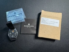 Marathon Glow-in-the-Dark Unmounted Wrist Compass with Strap