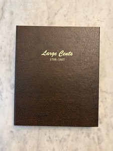 Dansco Large Cents Archival Album 1793 - 1857