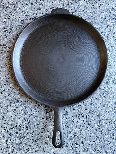 Wagner Ware Cast Iron Skillet 11” Vintage, Fully Restored and Seasoned