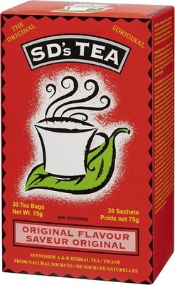 Platinum Naturals SD's Tea Original Flavour Herbal Digestive 30 Sachets NEW