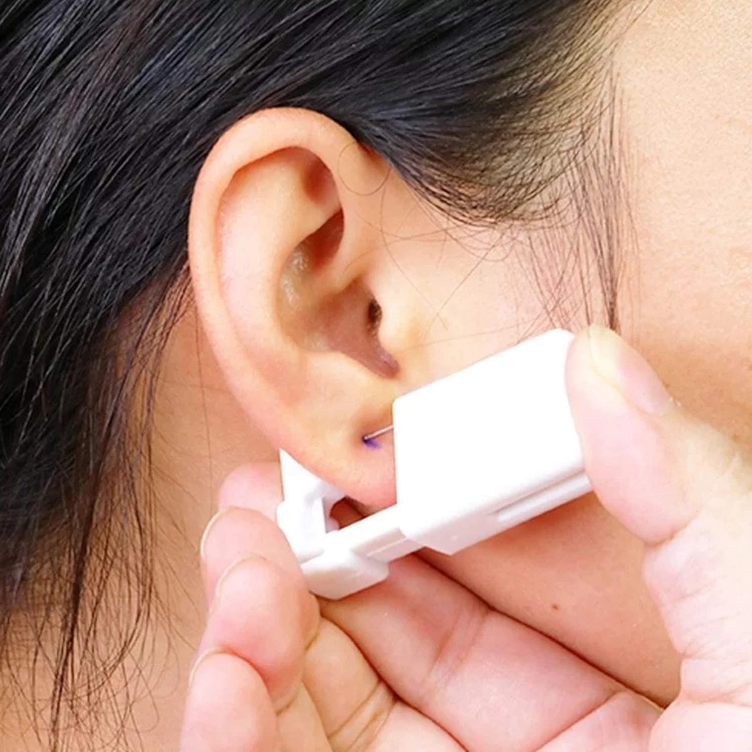 2Pcs Safety Ear Piercing Kit Disposable Self Nose Piercing Gun with Ear Stud US image 11