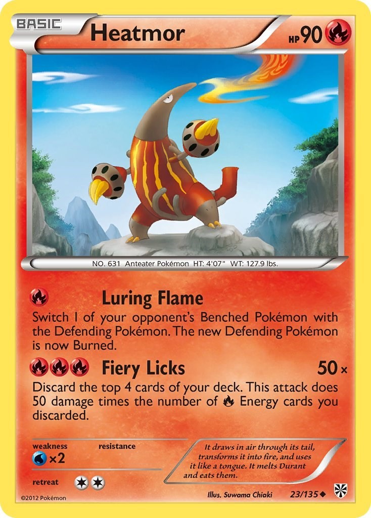 MP Heatmor [Plasma Storm 23/135] Uncommon Pokemon TCG