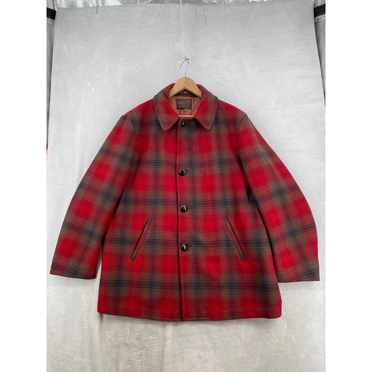 Pendleton Plaid Jacket In Vintage Outerwear Coats & Jackets For