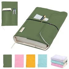 Covers Washable Book Protector Book Cover for Paperback Novels Adjustable Book C