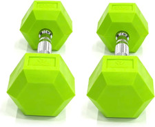 - Coppia Manubri Palestra, Forma Esagonale E Impugnatura Antiscivolo, Set Pesi P