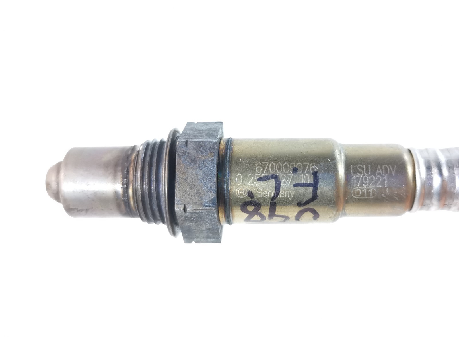 Maserati Ghibli S Q4 2014 Front Left Oxygen sensor P/N 670009076