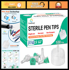 Universal Fit Pen Tips 31g x 5mm, 100 Pack, Comfortable Writing Accessories