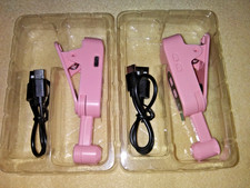 2 Pink Smart Screen Auto Clicker For Smart Phone Apps Live Streaming Gadget Game