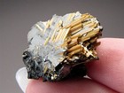 Rutile on Hematite, Bahia, Brazil — photo 5