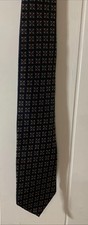 Gant Neck Tie Men Brown 100% Silk USA Made