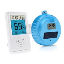 Pool Thermometer Floating Easy Read, Digital Wireless IPX8 Waterproof