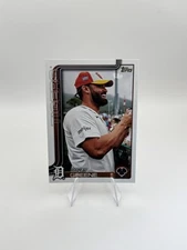 2025 Topps Series 1 #332 Riley Greene ✨SSP✨GOLDEN MIRROR IMAGE VARIATION  🔥🔥