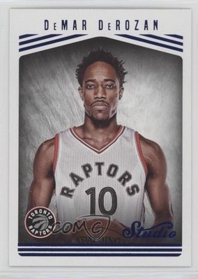 2016-17 Panini Studio Studio Edition DeMar DeRozan #157 0q0