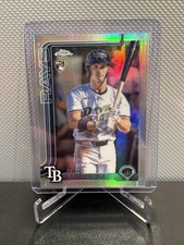 2025 Topps Chrome Update Series - Jake Mangum #USC176 Refractor (RC)