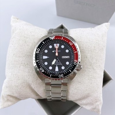 Seiko Prospex Sea PADI Men's Black Red Dial Automatic SRP789 Watch