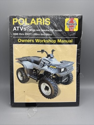 Haynes Polaris ATV Owners Workshop Manual 1998-2007 250cc-800cc New