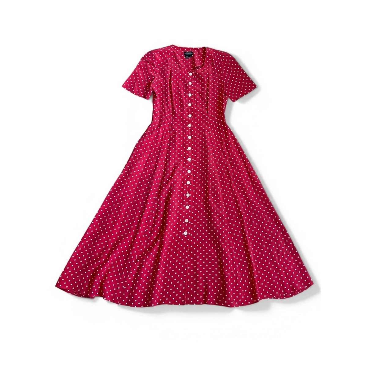 fitted lace wedding dress Polka Face Mini Dress main image 1
