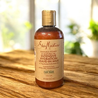 Shea Moisture Manuka Honey Mafura Oil Intensive Hydration Leave-In Milk 8oz