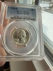 1934-D Washington Quarter Heavy Motto PCGS MS64 Blast White