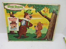 Vintage 1963 Whitman Frame-Tray Puzzle Hanna-Barbera Yogi Bear Fair Cond
