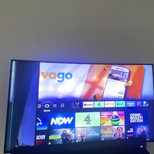 Samsung 48in 4K LED Smart TV Freeview HD Netflix YouTube Black line