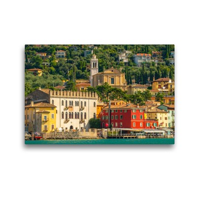 Premium Textil-Leinwand 45x30cm quer Palazzo dei Capitani | Wandbild, HD-Bild au