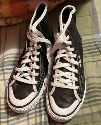 FILA High Top brand new  Sneakers Black White Lace Up woman s size 7