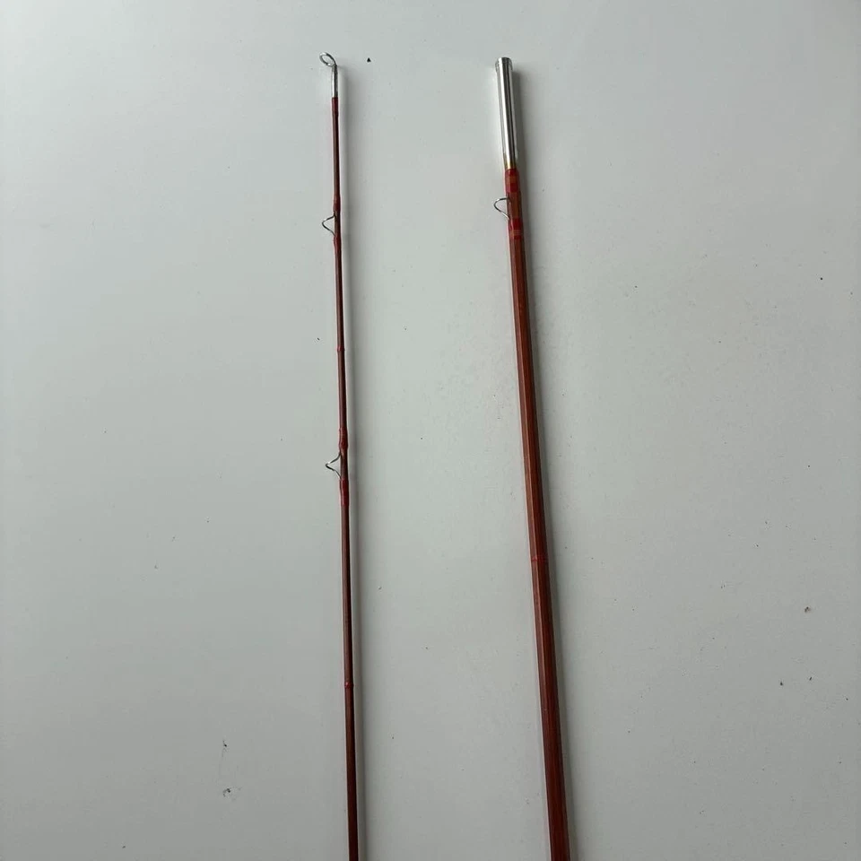 Varilla de bambú para moscas 7 pies #4 mango de corcho usado Foto 2 de 4