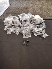 HOT WHEELS CAR TIRES CHROME 10MM 44 SETS 1/64