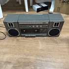 Vintage Panasonic RX-C37 Portable Stereo FM/AM Cassette Boombox Tested Read