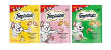 Temptations Cat Treats Mega Variety Pack Chicken Shrimp Seafood 3 PACK
