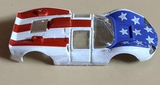 Vintage Tyco Pro Stars And Stripes Chaparral 2D HO Slot Car Body ONLY