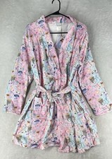 Preppy Goose Plush Bathrobe Girls Sz 14-16 Sleepover Lounge Bath NEW 58