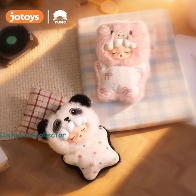 A Set jotoys Yumo Angry Animals Series Blind Box Figure Mini Plush