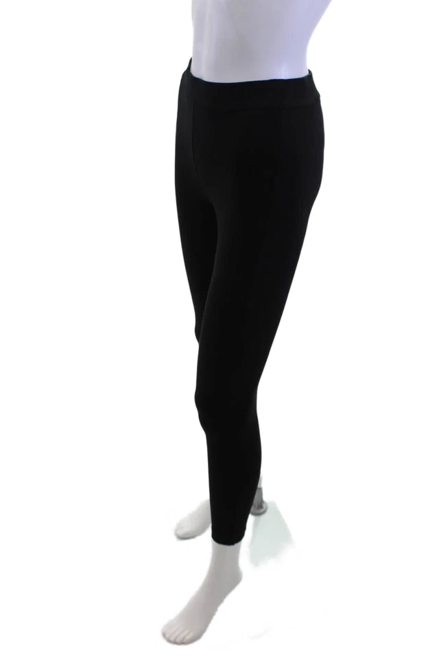 Leggings al tobillo negros Theory para mujer talla pequeña S Foto 2 de 4
