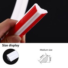 5M Skirting Board Trim Self Adhesive Wall Ceiling Corner Skirting Caulk Strip UK
