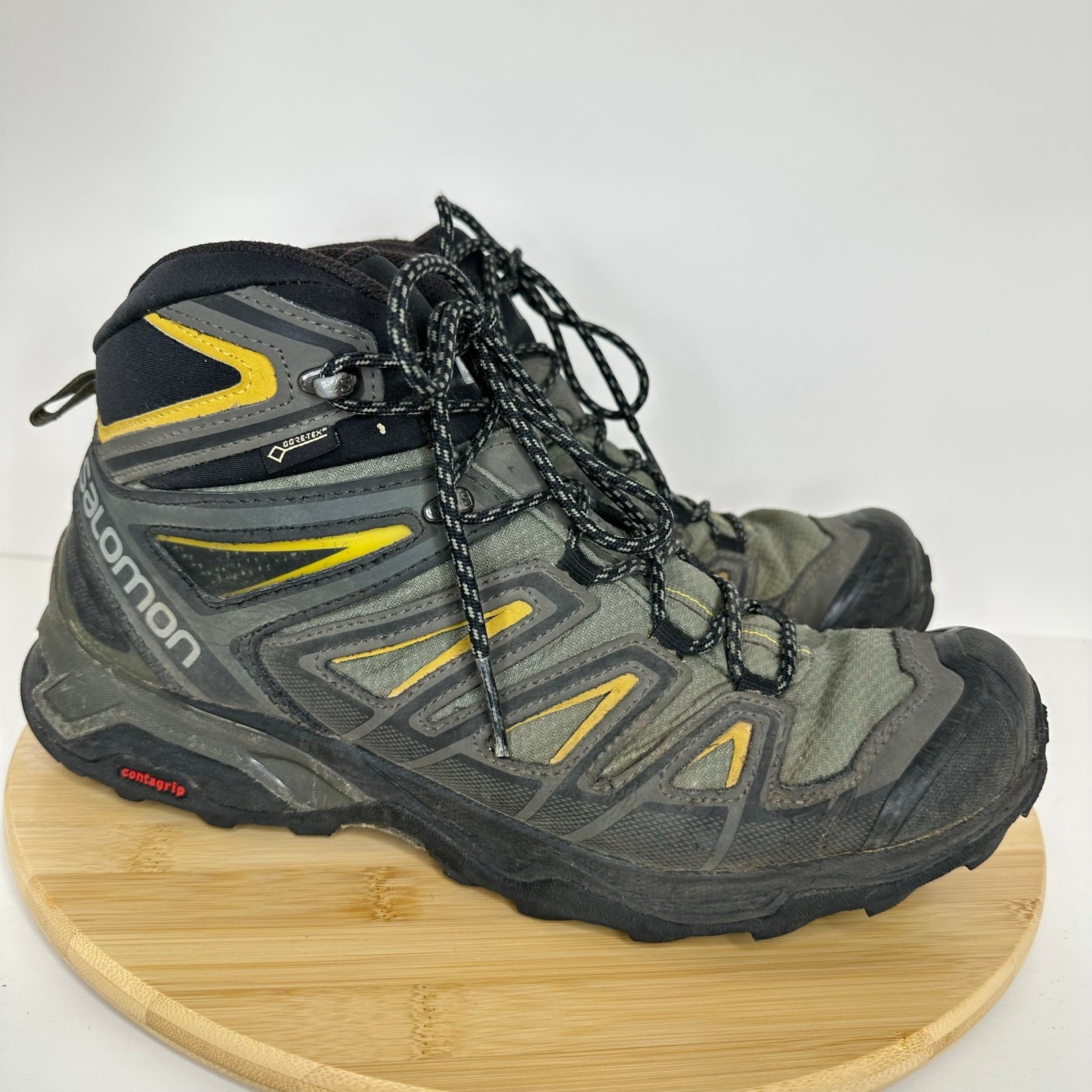 S X Ultra 3 Mid Gtx Hiking Boots Green Waterproof Gore-tex S