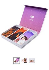 NWT STANCE STAR WARS 3-Pair Box Set Darth Vader, Chewbacca, Leia Socks Large