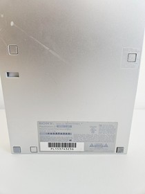 PlayStation 2 PS2 Slim Silver Console Only NO CORDS Tested Works SCPH-77001