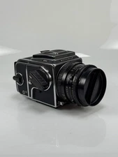 Hasselblad 501CM Film Camera chrome CB 80mm f2.8 Lens, acute matte, a12