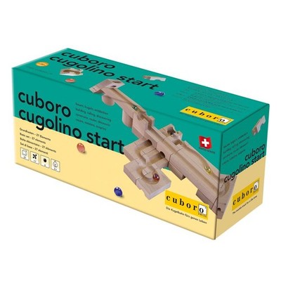 Cuboro Kugelbahn cugolino start 088 Grundkasten Murmelbahn 27 Teile ab 3 Jahren
