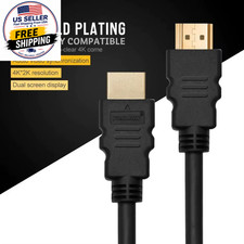 Compatible Cable Video Cables Gold Plated 1.4 4K 1080P 3D Cable for HDTV Splitte