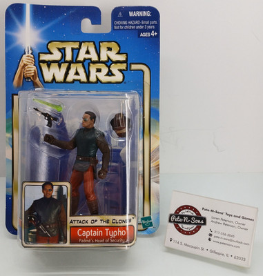 2001 Hasbro: Star Wars: Attack of the Clones: Captain Typho