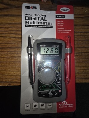 Innova 3306a Auto-Ranging Digital Multimeter Hands-Free CAT II/III AC/DC