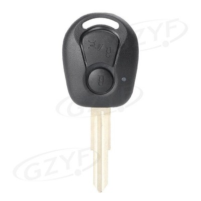 Key Shell Fob Cover Replacement 2BT for SSANGYONG Actyon Kyron Rexton PG190