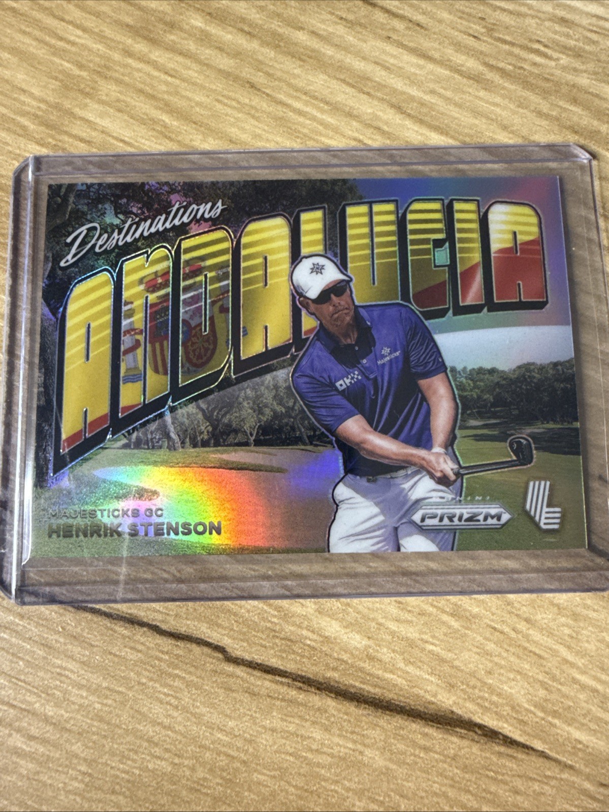 2024 Panini Prizm LIV GOLF #10 Henrik Stenson DESTINATIONS SSP Case Hit